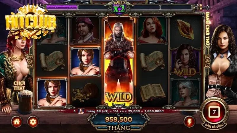 Luật chơi game nổ hũ the witcher wild hunt